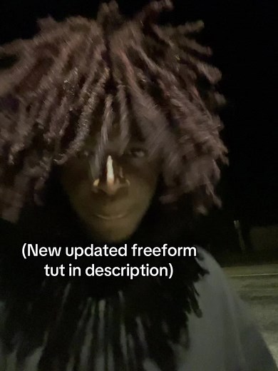 How to Create Freeform Locs with Two Strand Twists