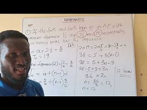 Lecture 5| Question on Arithmetic Progression(A.P)| Linear Sequence| #maths #mathtutorials