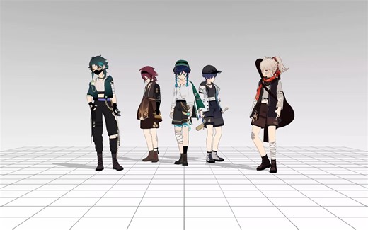 【MMD动作k帧展示】TREASURE (T5) - 'MOVE'