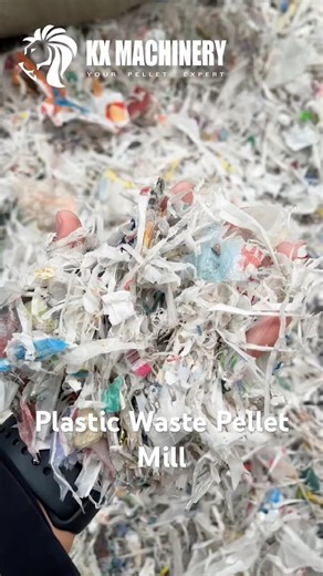 Waste Plastic Pellet Machine Test Run #pelletmachine