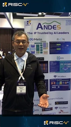 ‪@AndesTechnology‬ at RISC-V Summit NA 2025