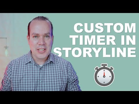 Creating a Custom Timer in Storyline 360 [with JavaScript]