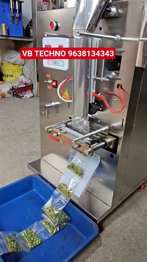 Roasted Green Peas Packing Machine