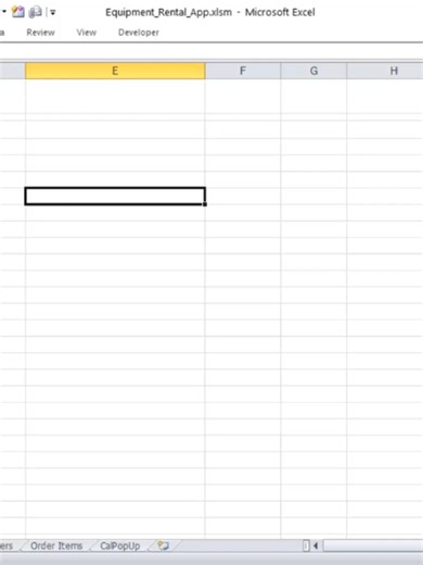 Equipment Rental Excel App — Free Workbook with Photos & Billing