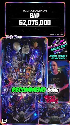 Best First Pinball Machine? Dune vs. Godzilla Premium! #shorts