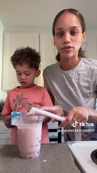Make strawberry milk boba with us