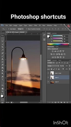 Photoshop light effect #youtube #photoshop #computerzone #graphicdesign #viralshorts #shorts