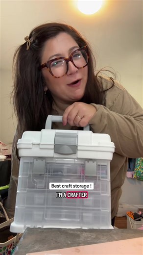 Keep every screw, bead, craft supply, and tiny tool in one place with this @QVC, Inc small parts organizer 👏✨ With removable trays and a sturdy carrying case, it’s perfect for crafters, DIYers, and anyone who loves staying organized. A must-have storage solution for home, garage, or workshop! ⸻ #SmallPartsOrganizer #CraftStorage #DIYOrganization #ToolOrganizer #TikTokMadeMeBuyIt