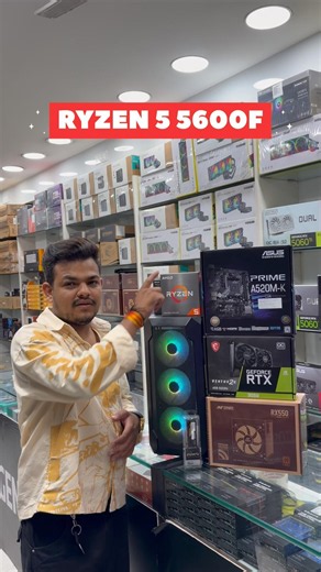 55K Pc Build With Graphic Card | Gaming Pc Build in Mumbai #shorts #pcbuild #gaming
