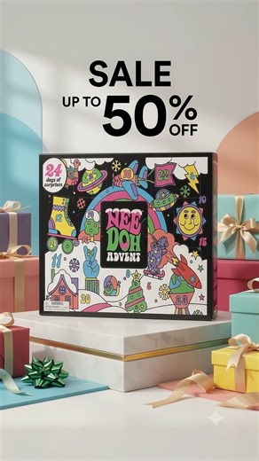 The Ultimate December Sensory Ritual – 2026 NeeDoh 24-Day Holiday Advent Box! 🎁🎄✨🟢❄️