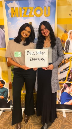 Mizzou Education & Human Dev. on Instagram: "Look mom! It’s our very first field placement! 🥺🍎✨ The teaching journey begins at the Early-Level Field Fair!"