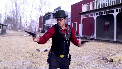 Nicolas Cage is Perfection in the Official Trailer for Gunslingers