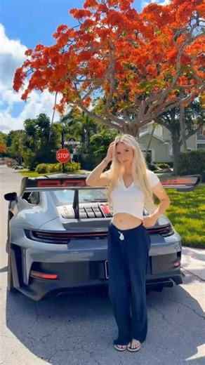 Super car Blondie Outfit 🏎️Fashion outfit idea worth trying while going out in the evening 😂💃