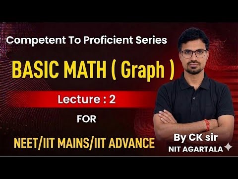Lec 2 : Basic math | Graph | Class 11th | IIT-JEE & Neet 2026 | LakshyaMarch