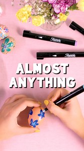 Hop into Easter Crafting with Sharpie Creative Markers. Paint-like ink that never bleeds. | Sharpie | Facebook