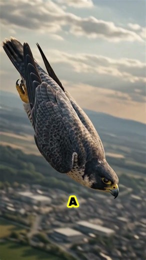 The Peregrine Falcon Dives at 320 km/h - Here's How It Survives