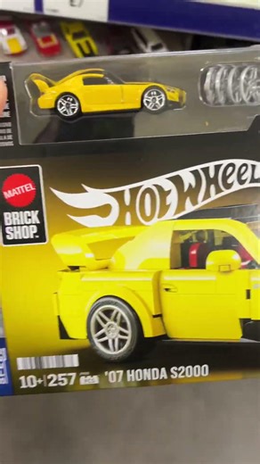 First the NSx ❤️ Now the S2K 💛heading to the CRX 🩵 #hotwheels #honda #mattel #s2000
