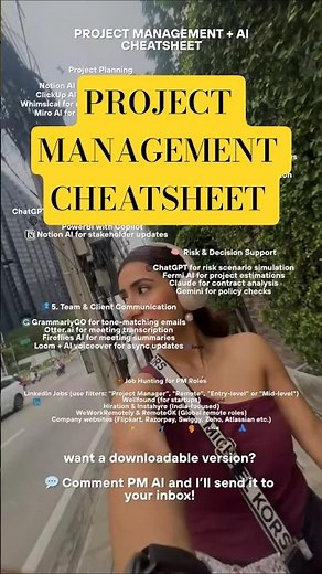 EXACT Project Management Roadmap: SAVE this 📈📚