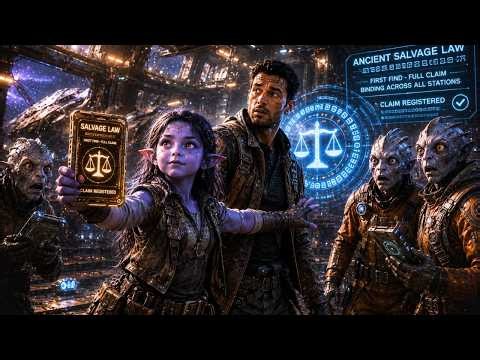 I Found Him First, So He's MINE"—The Alien Girl Took the Human Under Salvage Law | SCIFI | HFY