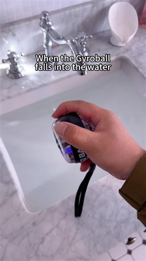 Not your average stress ball. This gyro trainer offers real resistance training for your wrists and forearms. The harder you go, the brighter the LED lights glow. A fun fitness challenge. #FitnessGadget #WristWorkout #Rehab #GamerFitness #homegym