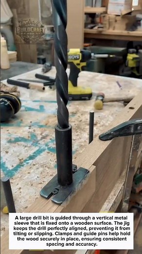 Drill Straight Every Time with This Simple Woodworking Jig #woodworking #tools #DIY