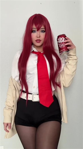 Steins gate mentioned?? #kurisumakise #steinsgate #cosplayer #cosplay #anime