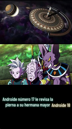Parte:344.Dragon Ball súper,Una batalla por la supervivencia Multiversal y evitar la aniquilación del universo entero.Androide 17 le revisa la pierna a su hermana mayor androide 18.#dragonballsuper #dragonball #parati #fyp #foryoupage