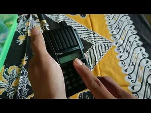 Ht icom v80 Manual program Terlengkap