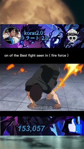 one of the best fight seen in fire force 🔥 #anime #animeedit #animefight