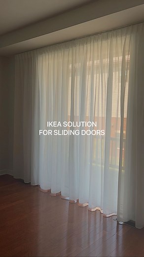 Natalia on Instagram: "Saying yes to privacy. Love this simple minimalistic design. You can find all items at IKEA. 1. VIDGA Single track rail, included ceiling fittings 2. VIDGA Glider with hook 3. HILJA Curtains in three different sizes 4. RIKTIG Curtain hook This Reel is not sponsored. All items were bought with my own money. #ikeausa #ikeausafinds #ikeahaul #ikeafavorites #ikeashopping #ikealove #homedecoration #homedecor #homedecorating #vidgaikea #hiljaikea"