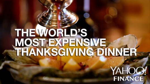 161K views · 101 reactions | This Thanksgiving feast costs $150,000.  | Yahoo Finance | Facebook