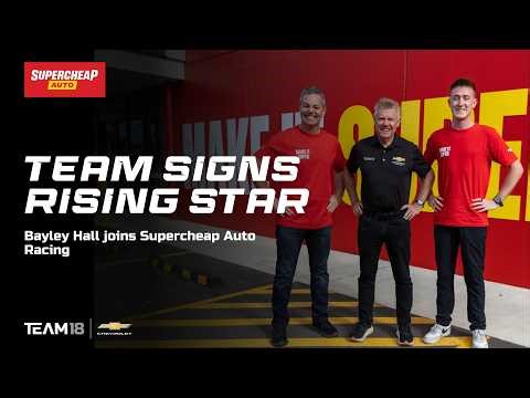 DRIVER SIGNED | Bayley Hall joins Supercheap Auto Wildcard for 2026