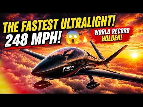 The World's Fastest Ultralight Plane Will Shock You🔥