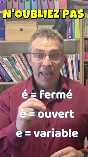 FRENCH - PRONUNCIATION - DON'T MAKE ANY MORE MISTAKES - E / É / È