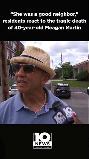 Meagan Martin, last heard from on Saturday, was found outside a Downing Street home on Tuesday.