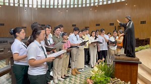 The De La Salle Lipa Voices singing the Hymn to St. La Salle Composed (text and music) by Br. Lemuel Asuncion nFSC for Santuario de La Salle. You may get a copy of the music score in pdf at https://drive.google.com/file/d/1o0vEAp2vn5SGYck6blHIzsrUh-mY7T5N/view?usp=sharing You may also listen to its accompaniment in mp3 at https://drive.google.com/file/d/1sFWpTMmvo_HOj1R4ogDVYJrYjUJaT7xh/view?usp=sharing St. John Baptist de La Salle, Patron of Teachers, pray for us! | Santuario de La Salle