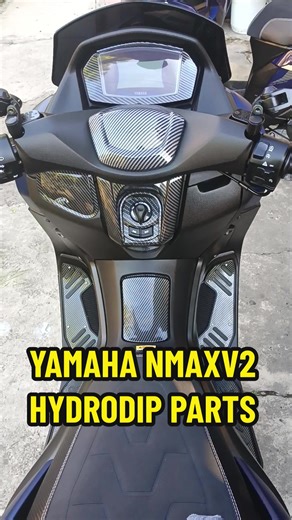 Enhance Your Yamaha NMAX V2 with Stylish Carbon Accessories