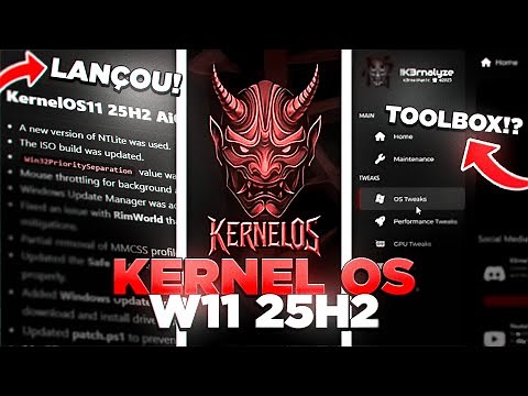 KERNEL OS 25H2 IS HERE! BOOSTED FPS, OPTIMIZED WINDOWS GAMER & NEW TOOLBOX?