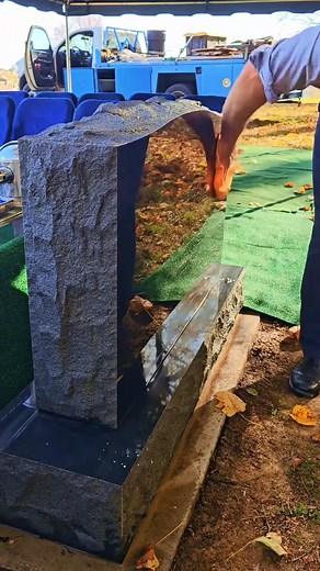 The Final Touches Before The Committal Service. #Committal #graveside #funeral #cemetery #burial #fblifestyle | Austin Edwards