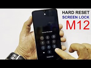 Samsung Galaxy M12 SCREEN UNLOCK | FINGERPRINT REMOVE | HARD RESET🔥🔥🔥