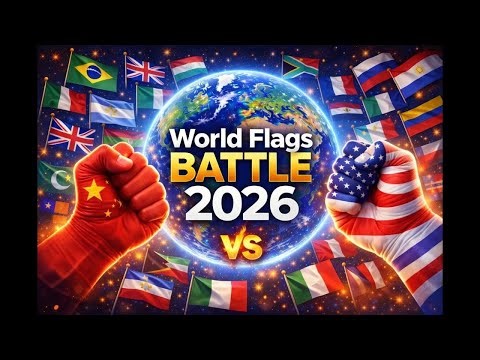 World Flags Battle🌍 Only One Country Wins! 🏆 part3