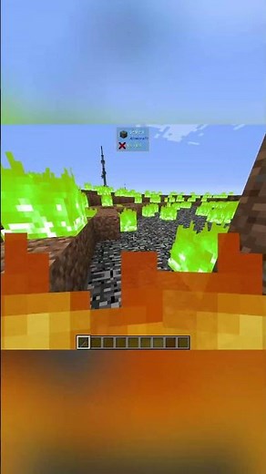 Blowing Up a Dud in a Village 💥 - HBM Nuclear Tech Mod #shorts #minecraft #hbm #moddedminecraft