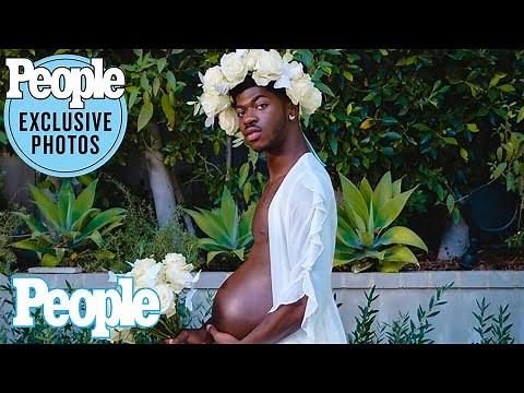 Lil Nas X Reveals He's Pregnant — with His Album — in Over-the-Top Announcement Photos | PEOPLE