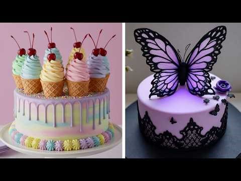 Top 100 Amazing Cake Decorating Ideas | Most Satisfying Colorful Cake Videos