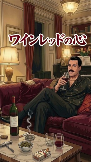 Queenがワインレッドの心を歌ったら…🥀 #Shorts