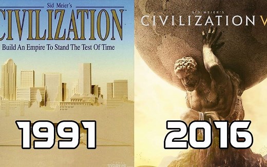 文明游戏进化史 1991-2016