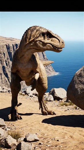 Dune Stalker vs a sleeping T-Rex in a Prehistoric World