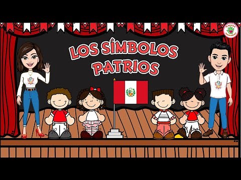Los Símbolos Patrios del Perú para niños