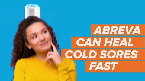 Abreva Docosanol 10% Cream Cold Sore Treatment, Fever Blister and Cold Sore Cream - 0.07 Oz Pump Bottle x 3