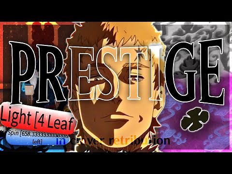 PRESTIGE SYSTEM! BEST WAY TO FARM SPINS!! 360 SPINS EVERY HOUR | Clover Retribution